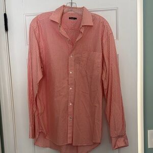 Men's Red Checkered Shirt